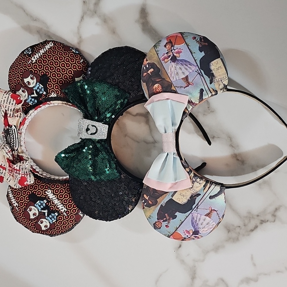 Set of Three Disney Themed Headbands
